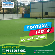 Football Turf Roofing Construction in Chennai