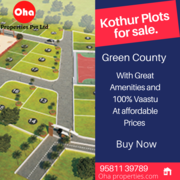 HMDA approved plots for sale in Kothur